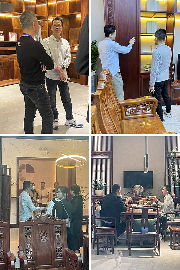 經銷商與消費者紛紛開啟致上紅木定制產品體驗模式 經銷商與消費者紛紛開啟致上紅木定制產品體驗模式